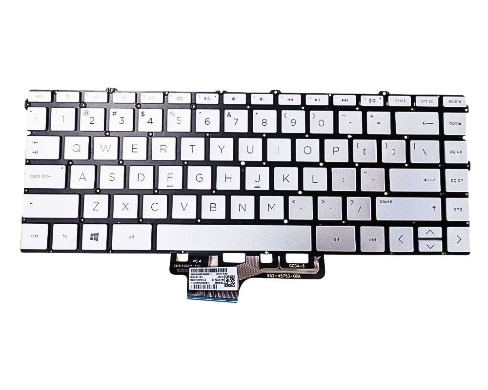 Backlit Keyboard Compatible with HP Spectre x360 13-AW series - LO PARTS