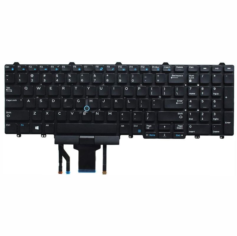 Replacement Keyboard Dell Latitude E5550/70/80/90 Precision 3510/20 Backlit