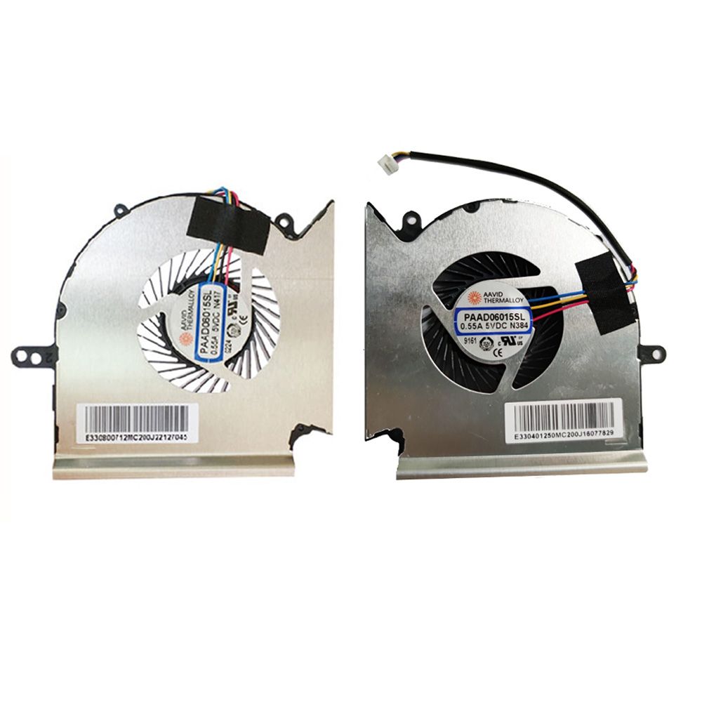 Replacement CPU + GPU Fan for MSI leopard GP73 8re fan / GE73 - PAAD06015SL
