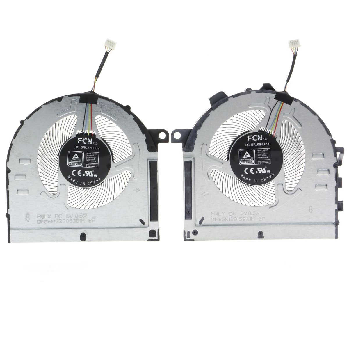 CPU and GPU Cooling Fan for Lenovo ideapad Gaming 3-15ACH6 / 3-15IHU6