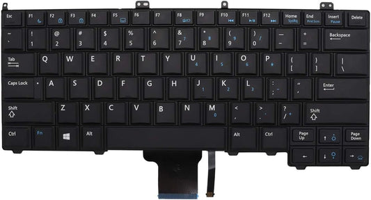 Replacement Keyboard for Dell Latitude E7240 7420 E7440 12 7000 Backlight
