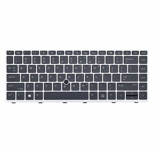 Replacement Backlit Keyboard for HP EliteBook 840 G5 G6 745 G5 G6 zBook 14u