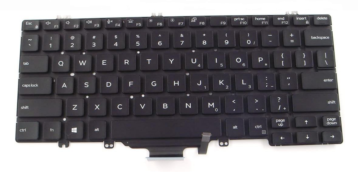 Replacement Backlit Keyboard for Dell Latitude 5300 7300 5310 2 in 1