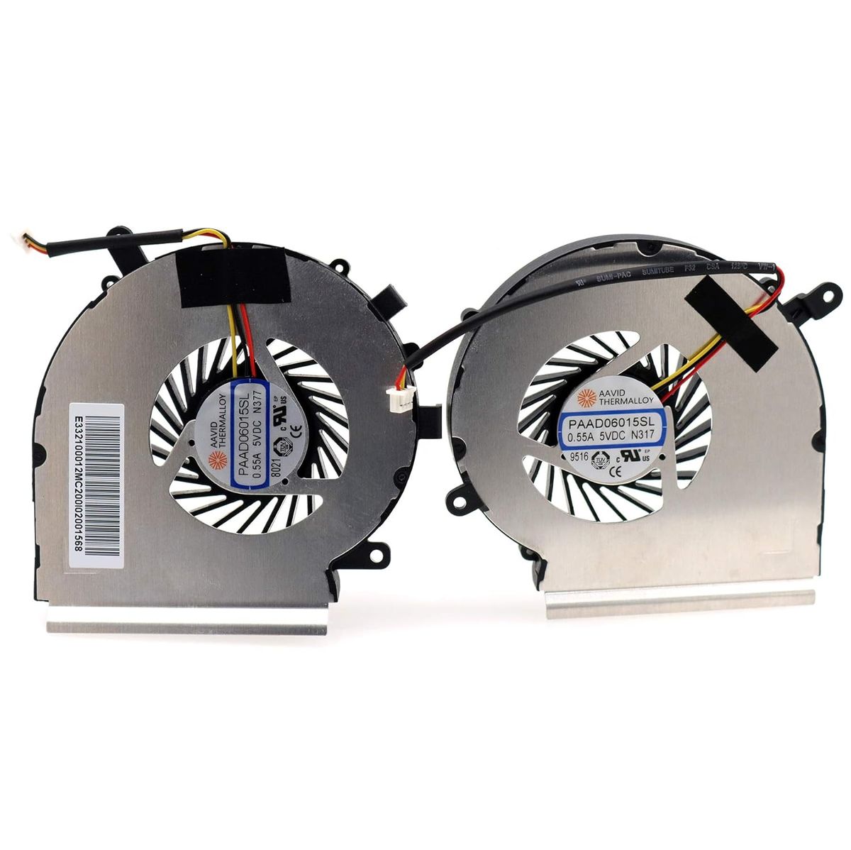 New CPU & GPU Cooling Fan For MSI GE62 GL62 GL72 GP62 GP72 PE60 PE70