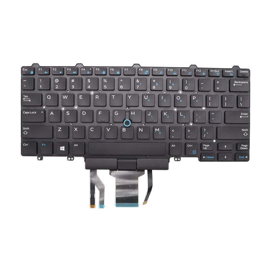 Replacement Keyboard For Dell Latitude E5450 E5470 E7450 E7470 WITH BACKLIT