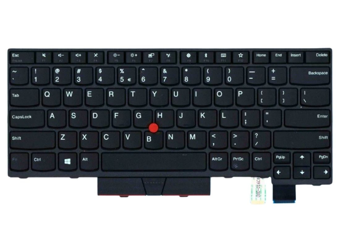 Keyboard Compatible with Lenovo ThinkPad T470 / T480 - Non-Backlit